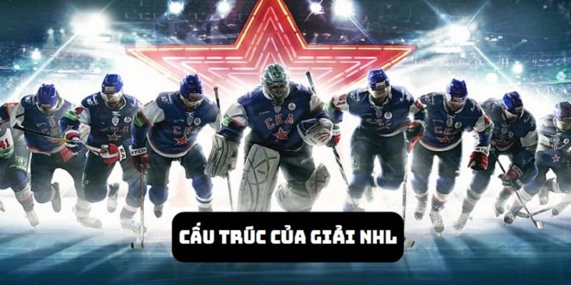 Cấu trúc của một mùa giải National Hockey League bao gồm 82 trận đấu