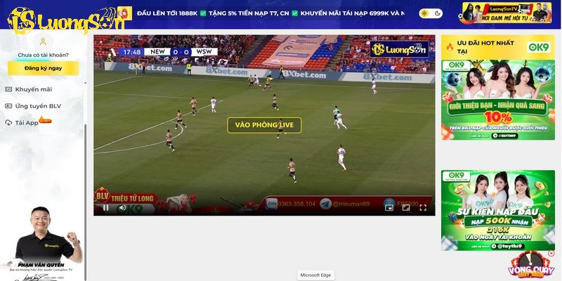 Giới thiệu Lương Sơn TV là địa chỉ xem bóng đá trực tuyến